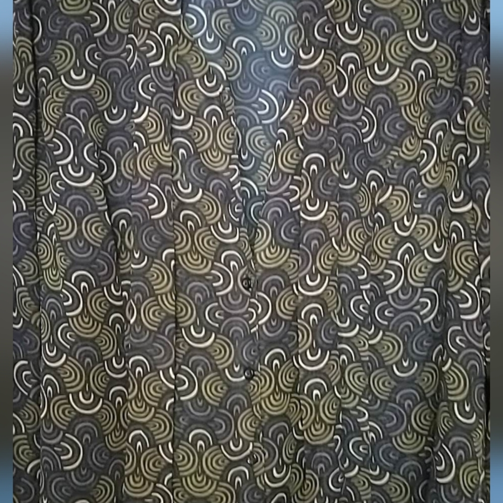 Apt 9 Large Long Sleeve Button Up, And Tie Blouse… - image 3